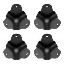 4x Penn Elcom C1823K Cabinet Corners Black 4x Penn Elcom C1823K Cabinet Corners Black