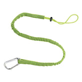 ELLER Ergodyne Squids® 3100EXT Einzelkarabiner-Werkzeugband 107–137 cm, Limettengrün