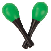 Pp Early Years Plastic Maracas - Black/green