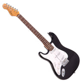 Encore Left Hand Electric Guitar - Gloss Black