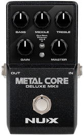 NUX Metal Core Deluxe mkII Pedal, High Gain Guitar Pedal