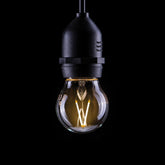 Prolite 2W dimmbare LED-Filament-Golfball-Polycarbonatlampe 2700K ES