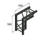 Alutruss Trilock S-Pac 25 2-Way-Corner 90?\/ Black