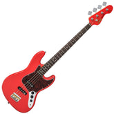 Vintage Vj74 Bass - Firenza Red