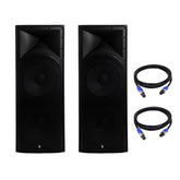 2x BishopSound Alpha Twin 15" 2400W Passive Speaker 4 Ohm 2 x 15"