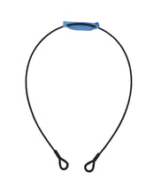 Eurolite Stahlseil 1000 x 4 mm schwarz mit Kauschen