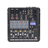 Soundsation YOUMIX-202 Mélangeur multimédia 6 canaux Bluetooth Lecteur USB Effets numériques