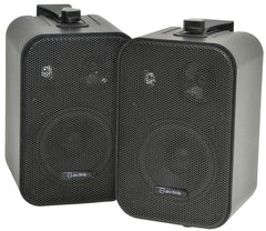 AV Link Stereo Background Black Speakers 30W Pair