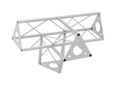 Decotruss Sat-43 4-Wege-Stück / Silber