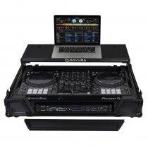 Odyssey Black Pioneer DDJ-1000 / DDJ-1000SRT Flight Case  1U Rack / Glide Platform Odyssey Black Pioneer DDJ-1000 / DDJ-1000SRT Flight Case  1U Rack / Glide Platform