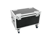 Roadinger Flightcase 4X Audience Blinder 2Xcob