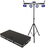 Chauvet GigBar 2.0 IRC Système d'éclairage avec étui de transport Flightcase