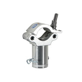 Global Truss Half Coupler mit konischer Aufnahme Silber (5034-1PL M12)