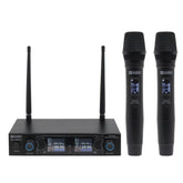 W Audio DM 800H double microphone radio UHF portatif sans fil CH70