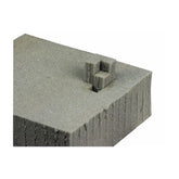 DAP Feuille de mousse universelle Flightcase 1,2 mx 0,6 m 5 cm d'épaisseur pour éclairage DJ Disco PA