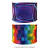 Equinox Contour DJ Screen Lycra Design C (Blöcke/Geometrisch)