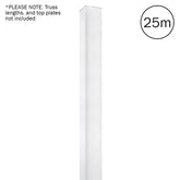 LEDJ Weiß 25,0 m Quad Truss Sleeve/Socke