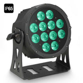 Cameo FLAT PROA 12 IP65 12 x 10 W FLAT LED extérieur RGBWA PAR lumière en noir