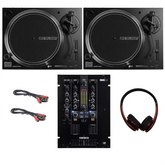 2x Reloop RP-5000 MK4 inc RMX-22i Mixer DJ Bundle