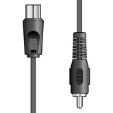 AV:Link fiche coaxiale vers câble de fiche RCA 2,0 m