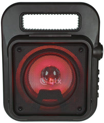 QTX Effect Tragbares Bluetooth-Partylautsprecher-Soundsystem mit Mikrofon QTX Effect Tragbares Bluetooth-Partylautsprecher-Soundsystem mit Mikrofon