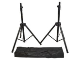 Ultimax Professional Aluminium Speaker Stands (2 stands & bag)