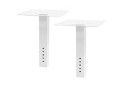 Omnitronic 2x Corner Shelves for BOOZ Event Stand White inc Carry Bag