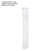 2M Tri Truss Cover Scrim Sox Sleeve White Cover