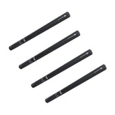 4x Showtec FX Shot 80 cm Handheld-Streamer-Kartusche (Weiß und Silber)