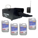 Snowstorm Max Schneemaschine inkl. kabelloser Fernbedienung und 20 l Schneeflüssigkeit