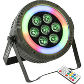 Ibiza THINPAR-LED-RING Extra Flat PAR Halo Effect DJ *BSTOCK*