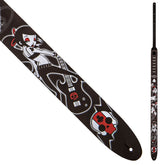 Perris 11056 2.5" David Bollt Leather Guitar Strap