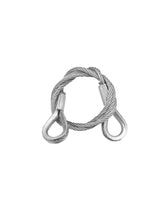 Eurolite Stahlseil 600X3Mm Silber mit Kauschen