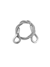 Corde en acier Eurolite 600X3Mm argent avec cosses