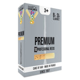 Marca Reed Clarinet Bb Premium 3+ - Pk Of 10