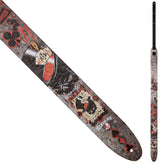 Perris 11025 2.5" Alchemy Dead Draw Leather Guitar Strap