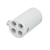 Wentex 4W connector complete f.40,6mm tube white