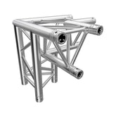 Global Truss F33 Standard 3 Way 90 Degree Corner L/H Apex Down
