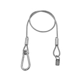 Equinox 75 cm PVC-beschichteter Sicherheitsdraht, 50 kg Karabiner, Sicherheitsbindung, Beleuchtung, DJ-Bühne