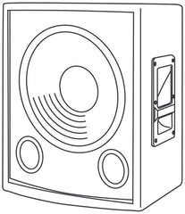 QTX Sound QT18S 18" 500W Subwoofer Speaker QTX Sound QT18S 18" 500W Subwoofer Speaker