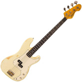 Vintage V4 Bass Icon - Distressed Vintage White