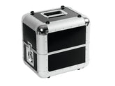 Roadinger Record Case Alu 50/50, Rounded, Bk