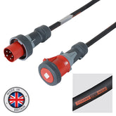 Mennekes 5m 63A Male - 63A Female 3PH 16mm 5C Cable, Mennekes