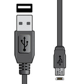 AV:Link USB 2.0 A plug to micro B plug lead 1.5m
