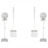 dB Technologies ES503 White Event Wedding DJ Package – Complete Sound & Lighting Bundle