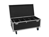Roadinger Flightcase 4x AKKU Multiflood IP 18x10W RGBW Wash CRMX with Charging Function