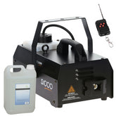 Algam S1000 1000W Smoke Machine inc Wireless remote & 5L fog fluid