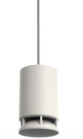 Spottune OMNI CORD wireless 360° pendant speaker in white