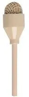 Pulse Miniatur-Lavalier-Mikrofon, beige, 3,5-mm-Klinkenstecker mit Gewinde