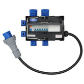 PCE ISCHL Distribution Box 63A 230V In, 2 x 32A + 4 x 16A Out